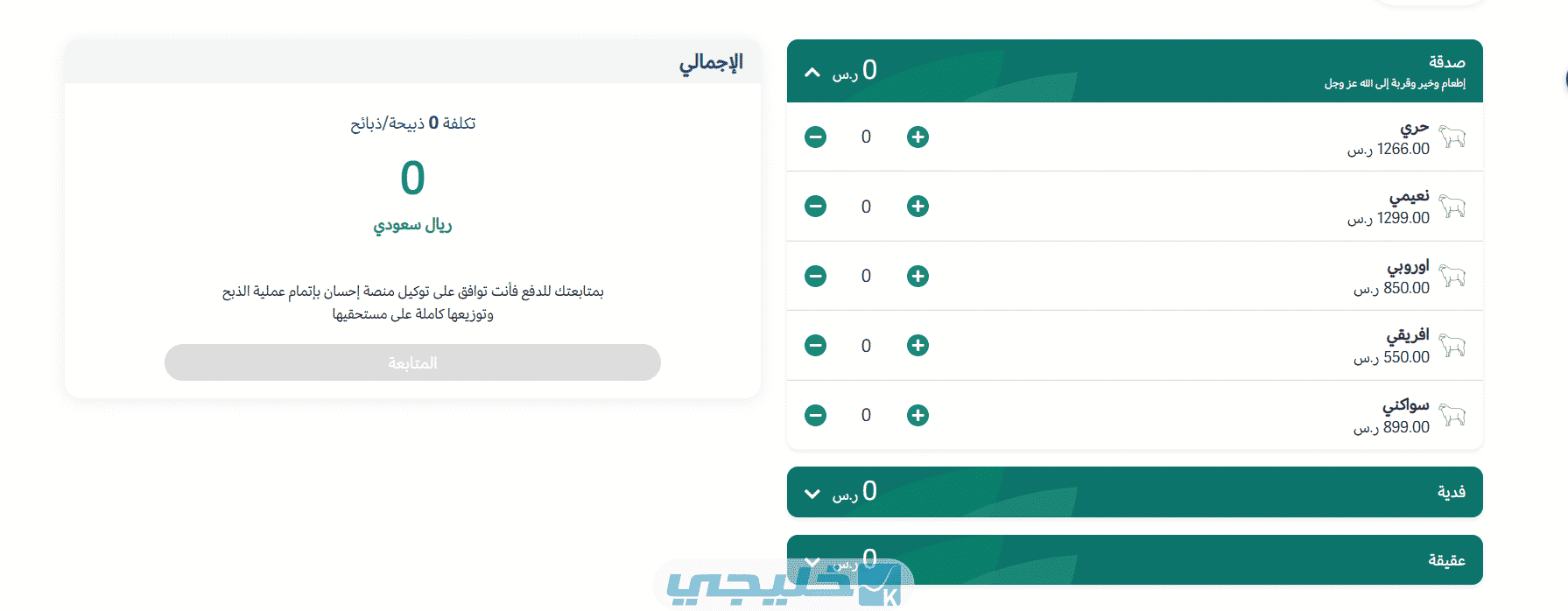 برامج منصة إحسان الخيرية 1445
