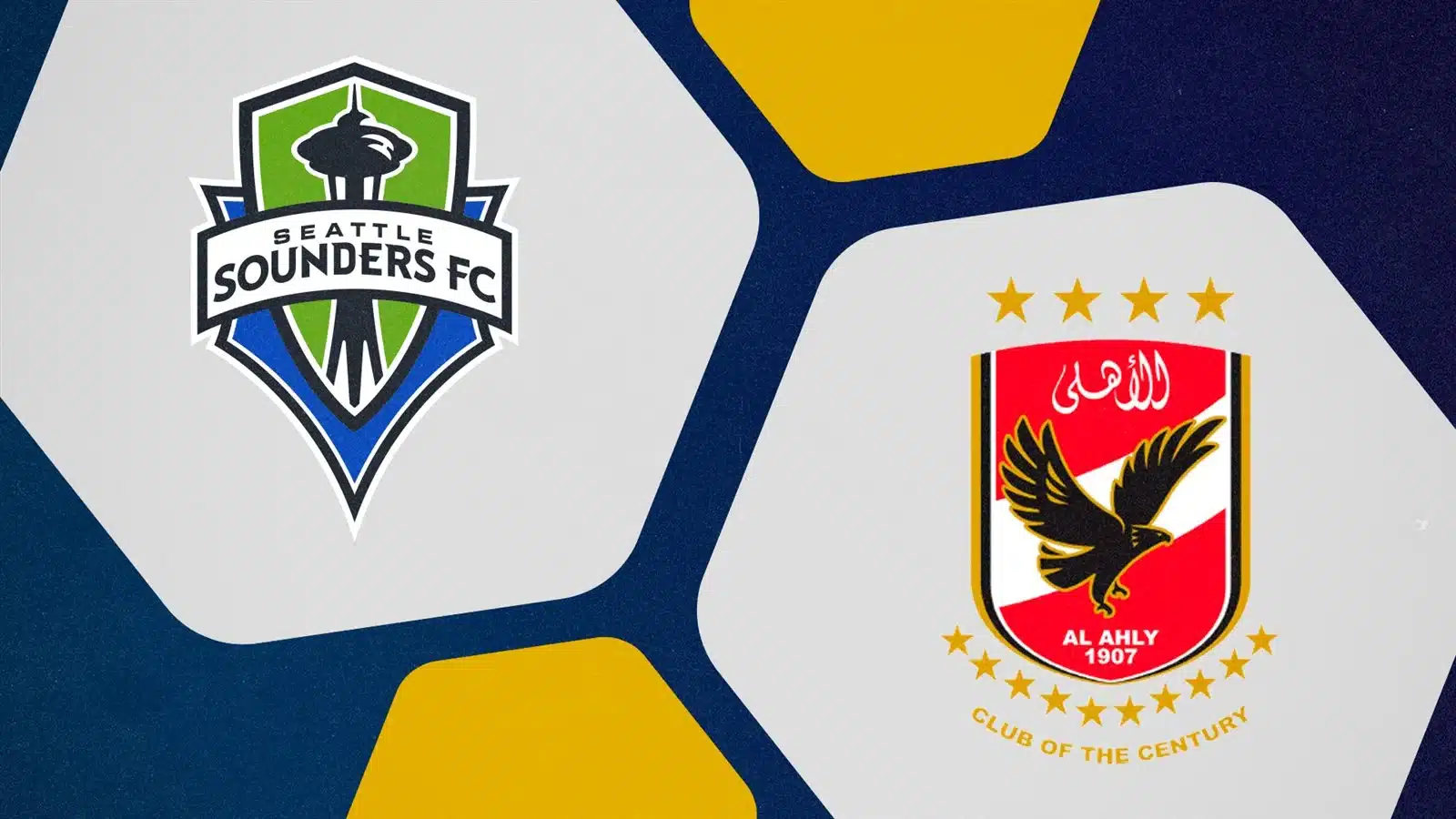 كم باقي على مباراة الاهلي وسياتل ساوندرز