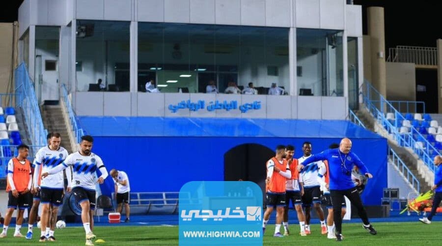مباراة الباطن والخليج  في الدوري السعودي