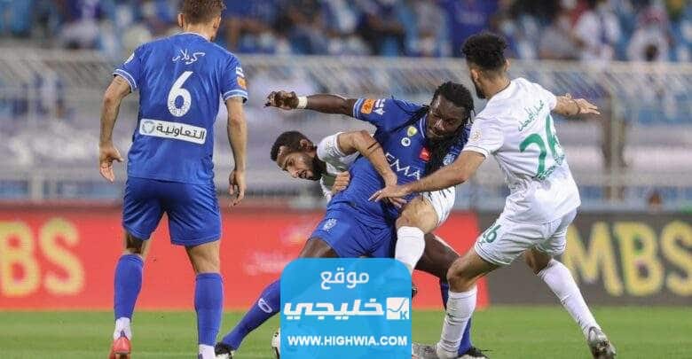 بث مباشر الشباب والهلال في الدوري السعودي