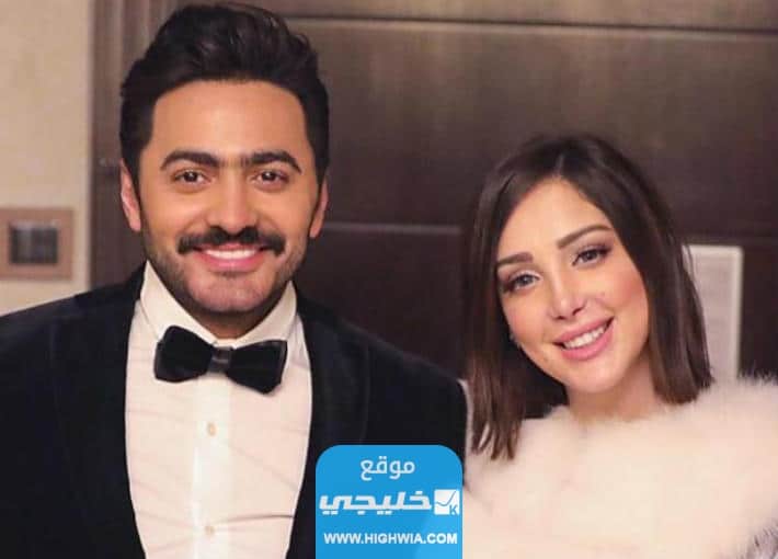 سبب طلاق بسمة وتامر حسني