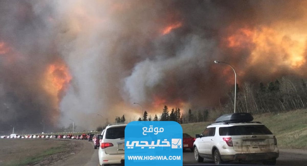 "شاهد" حرائق الغابات في كندا بالصور والفيديو