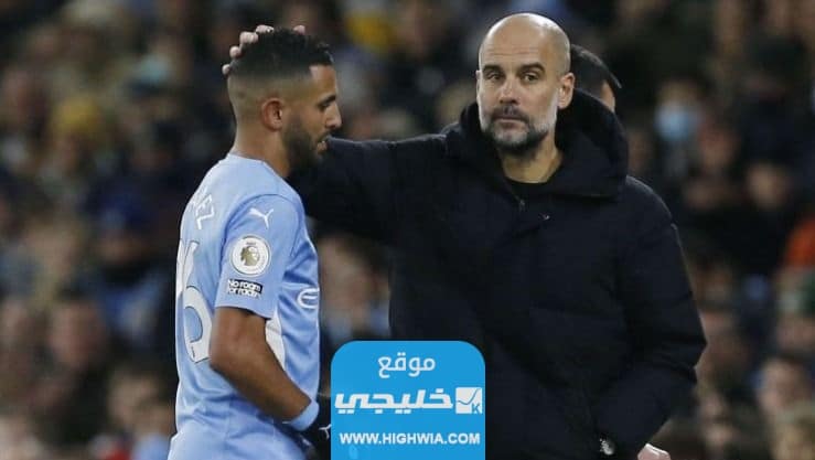 ماذا حدث بين رياض محرز وغوارديولا