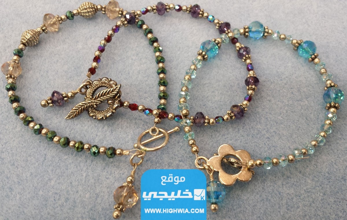 طريقة عمل إكسسوارات بالخرز الكريستال
