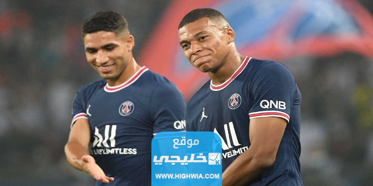 تشكيلة باريس سان جيرمان ضد إنتر ميلان اليوم في المباراة الودية