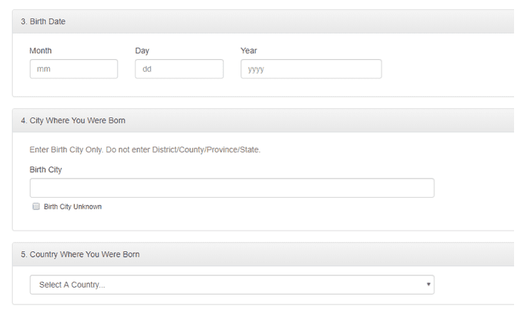 التسجيل في الهجرة العشوائية الى أمريكا