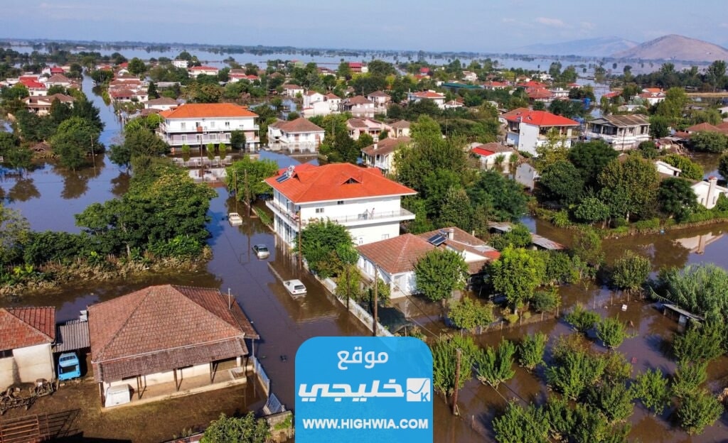 اعصار دانيال بث مباشر