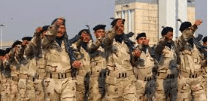 رابط استمارة التقديم على وزارة الدفاع بصفة جندي 2023 في العراق