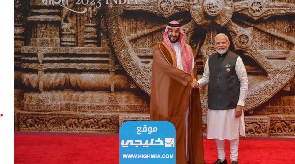 ولي العهد في قمة العشرين في الهند