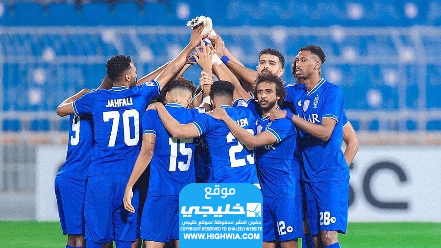 رسميا.. تشكيلة الهلال ضد الاخدود في دوري روشن السعودي 2023