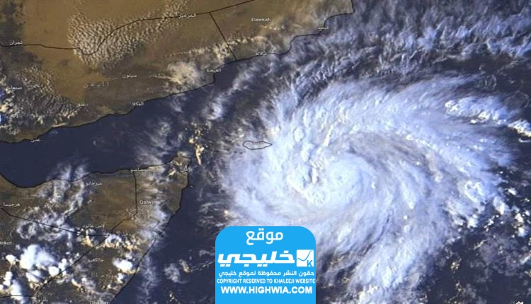 أضرار إعصار تيج في اليمن