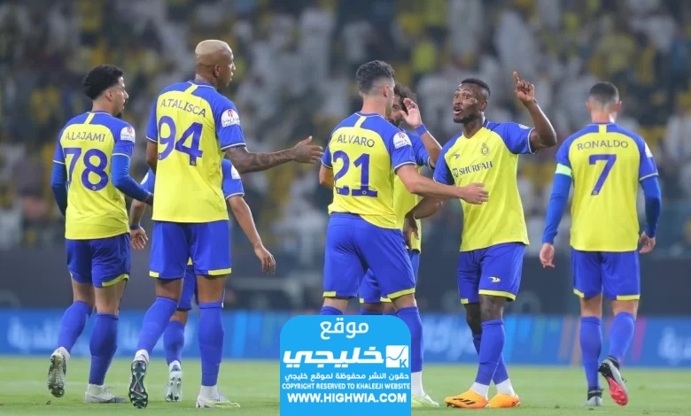 تشكيلة النصر ضد ضمك اليوم في دوري روشن السعودي 2023