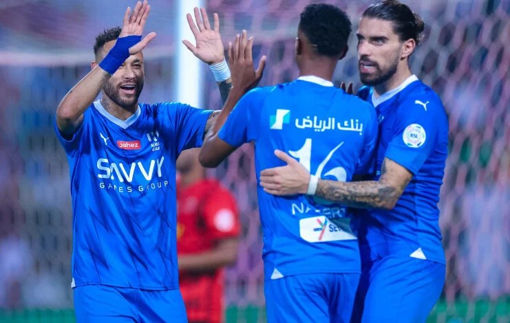 تشكيلة الهلال ضد النصر في الدوري السعودي