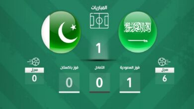 تشكيلة السعودية ضد باكستان في تصفيات كأس العالم