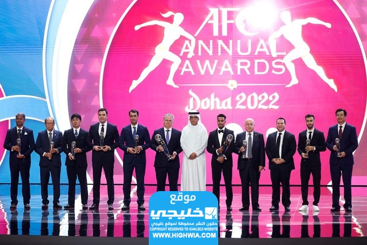 الفائز بجائزة افصل لاعب في اسيا