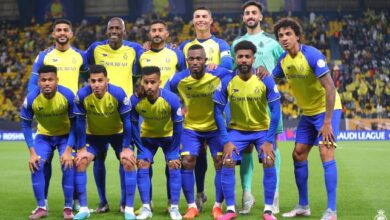 تشكيلة النصر ضد الوحدة