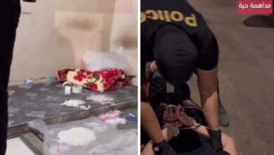 فيديو كمين امني للقبض على تاجر مخدرات الشبوفي المدينة المنورة
