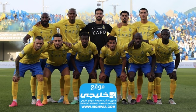 تشكيلة النصر امام الرياض في دوري روشن السعودي 2023