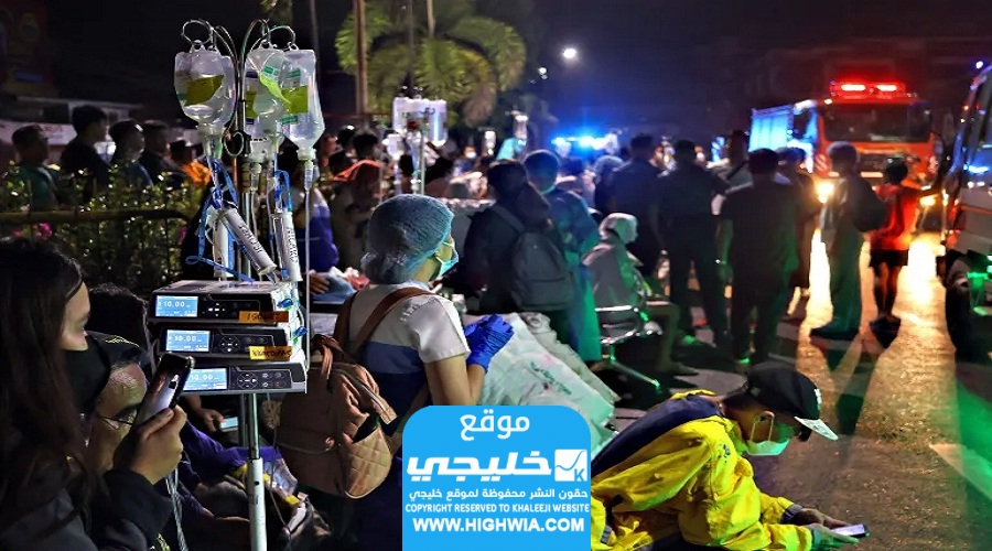 زلزال الفلبين بالصور والفيديو