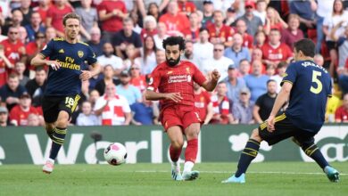 تشكيلة ليفربول امام ارسنال اليوم في الدوري الإنجليزي 2023 التشكيلة الرسمية