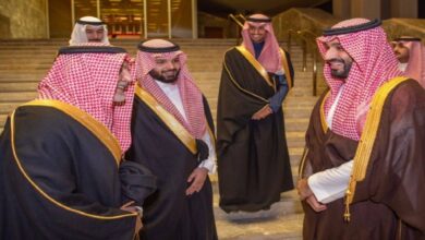 ولي العهد يحضر حفل زواج الأمير عبدالله بن عبدالعزيز بن ماجد