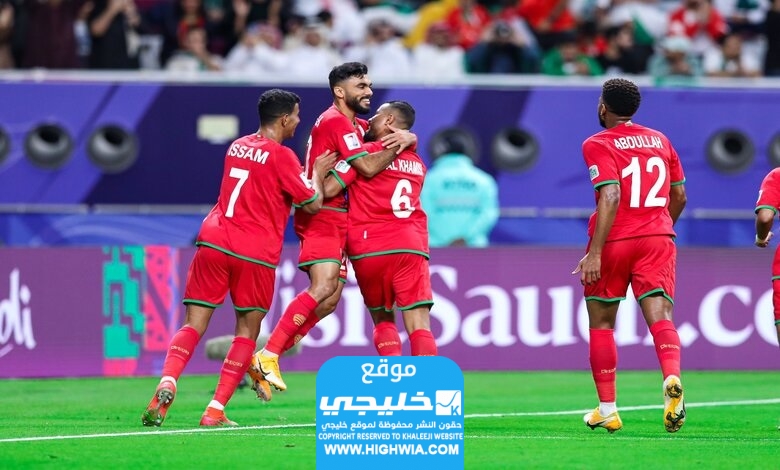 موعد مباراة عمان ضد تايلاند
