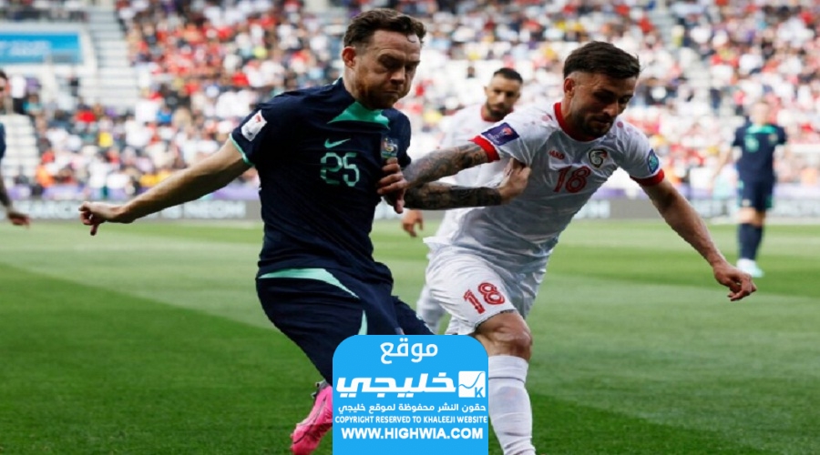 مباراة سوريا والهند في كأس اسيا