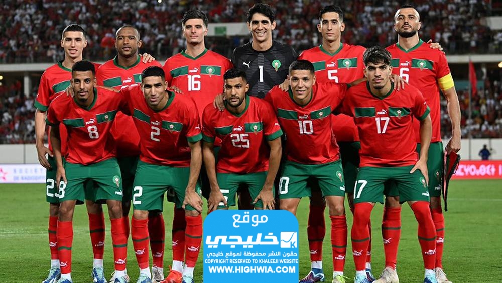 تشكيلة المغرب ضد تنزانيا في كأس أمم إفريقيا 2024
