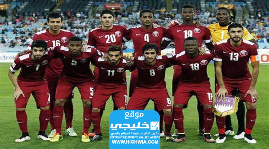 تشكيلة قطر ضد لبنان