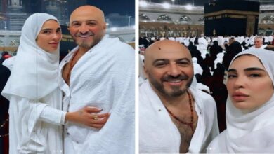 زوجة مجدي الهواري تثير غضب الجمهور أثناء أدائها للعمرة