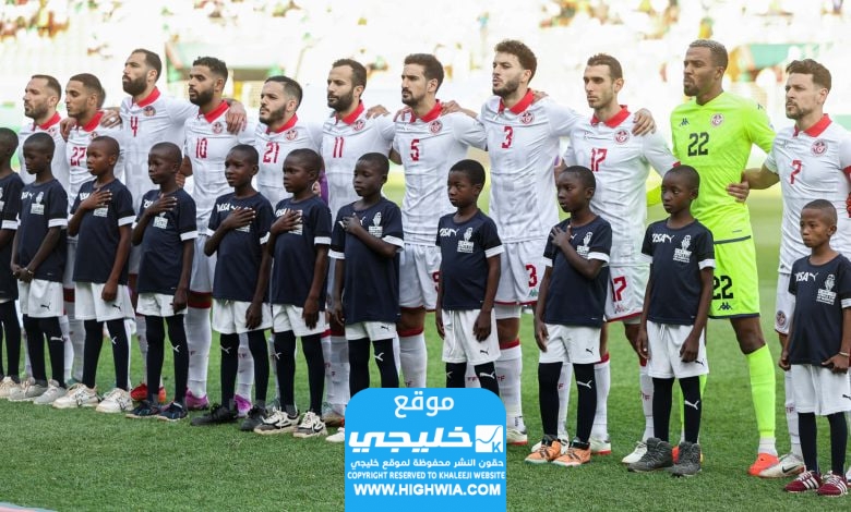 مشاهدة مباراة تونس ضد جنوب أفريقيا.