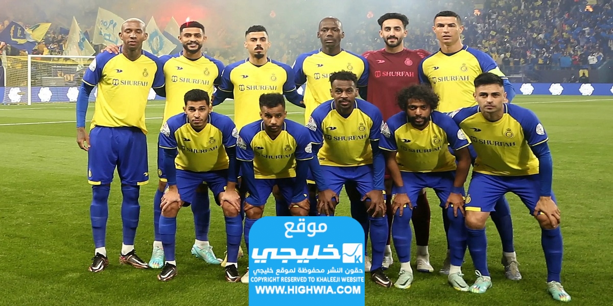 تشكيلة النصر ضد الفيحاء
