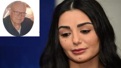 وفاة والد ديمة الجندي الفنانة السورية