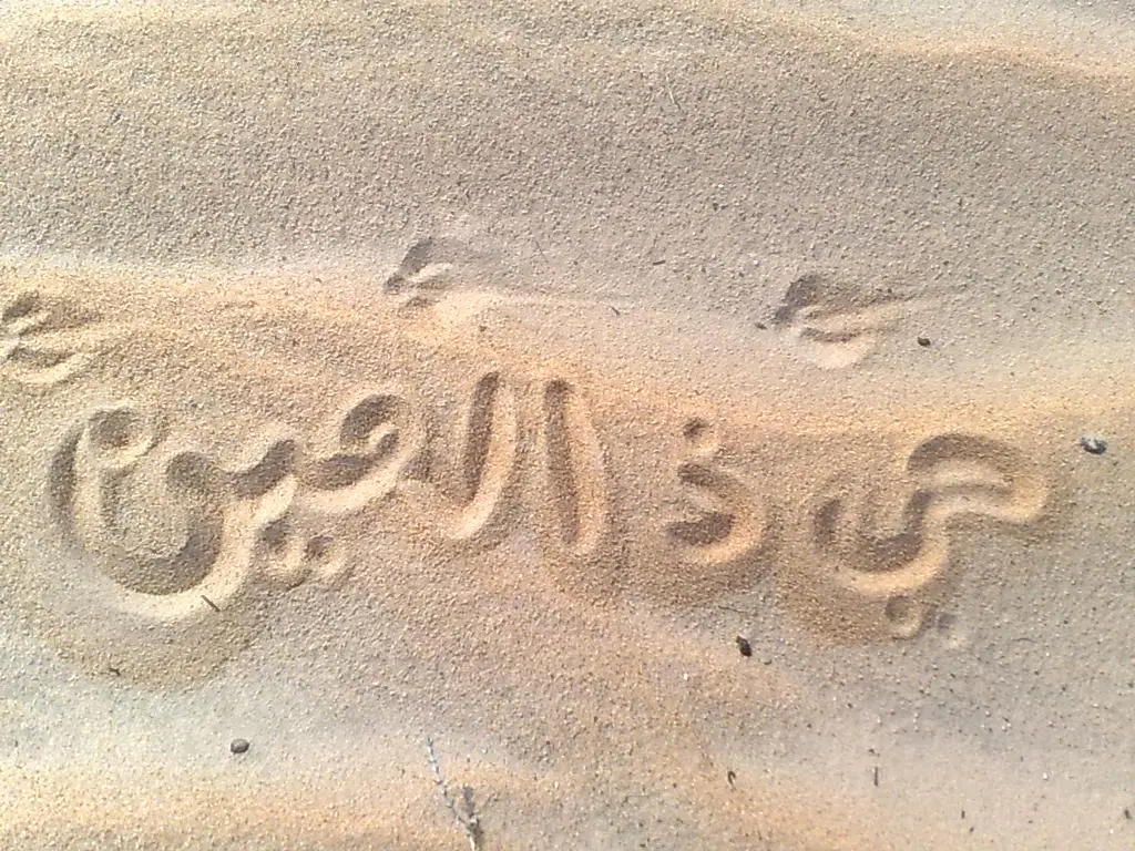 اذا احد قال حي عينك وش اقول