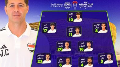 تشكيلة العراق أمام اندونيسيا