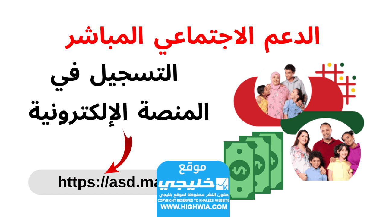 شروط التسجيل في الدعم الاجتماعي المباشر المغرب