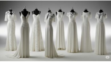 الفساتين البيضاء إطلالة كلاسيكية تخطف الأنظار